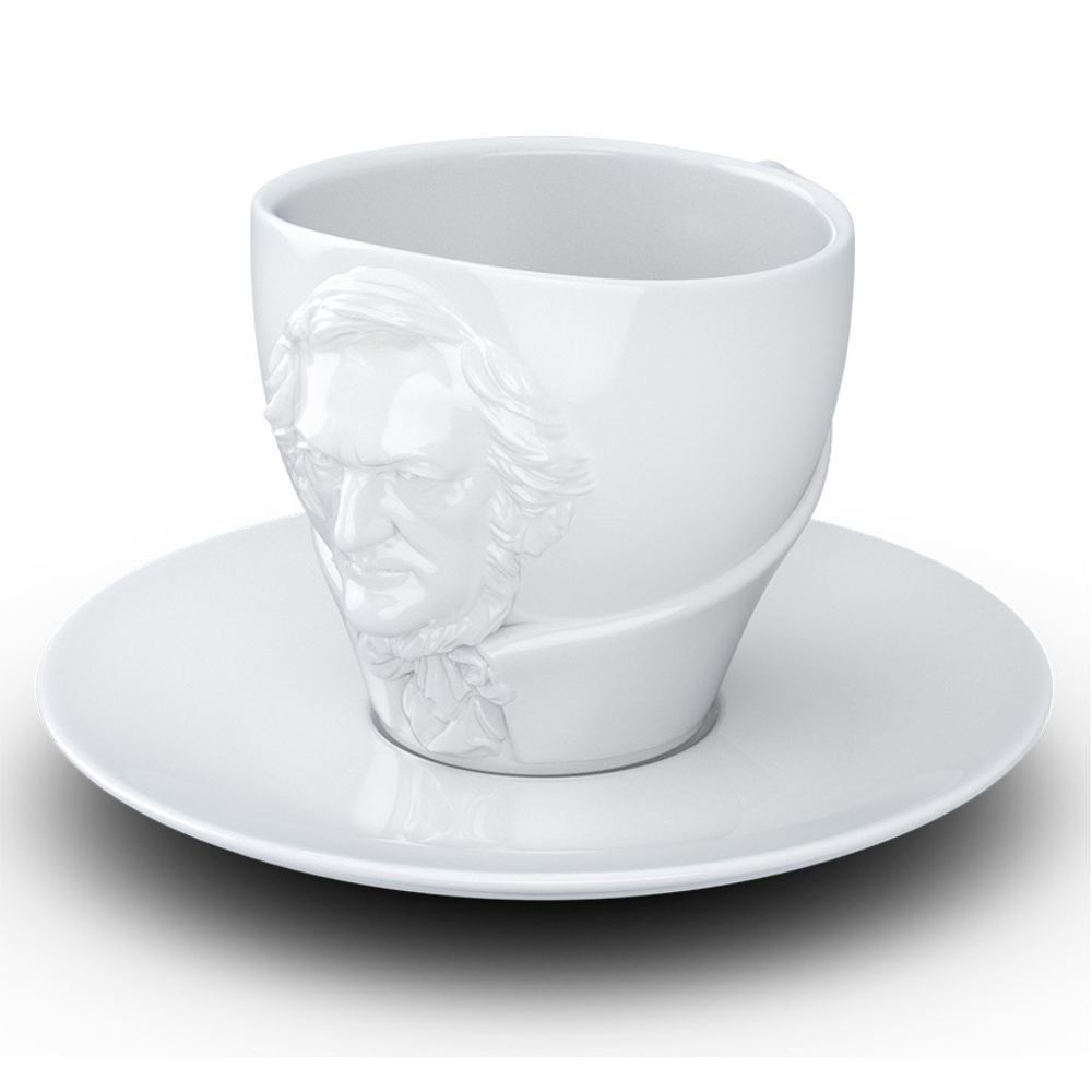 Чайная пара talent richard wagner, 260 мл, белая