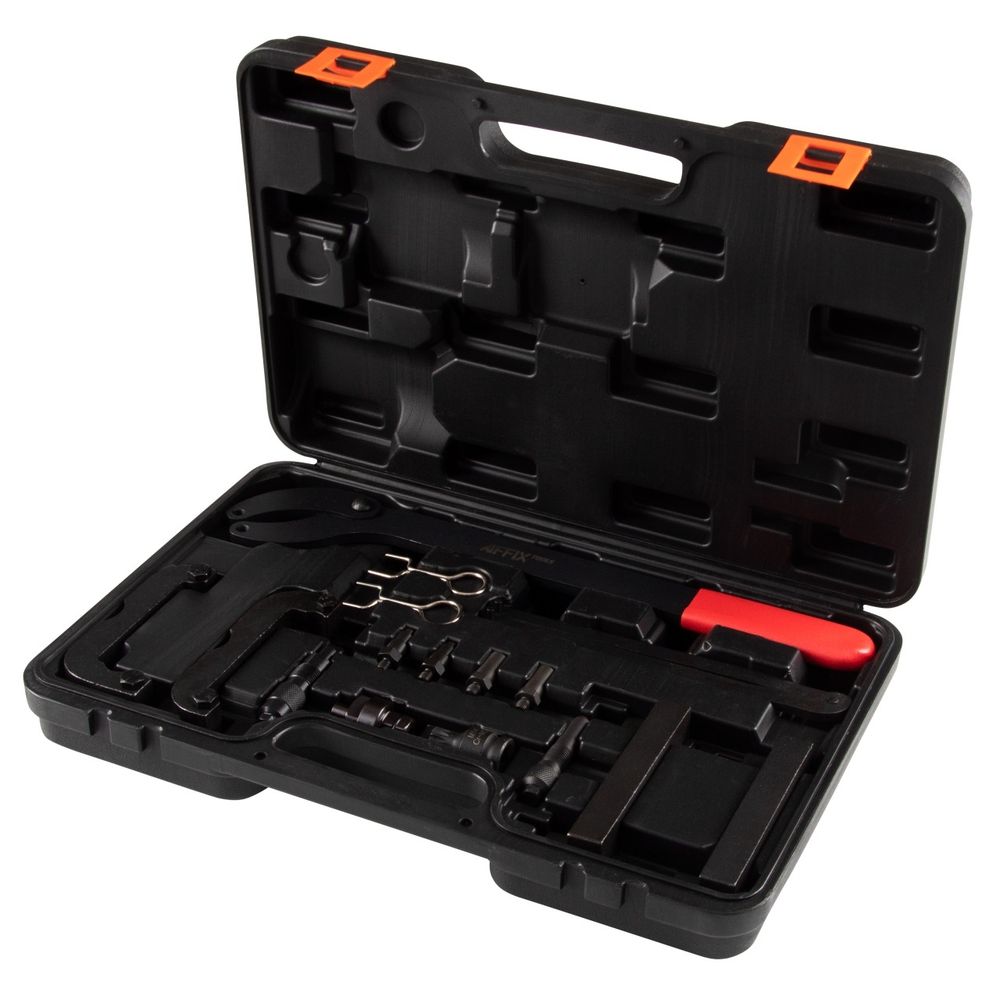 AFFIX (AF10321142C) Набор фиксаторов для двигателей VW-Audi TFSI, кейс, 16 предметов