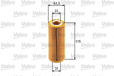 VALEO - 586511-VAL - Oil Filter