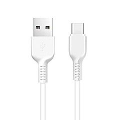 Кабель USB - Type-C 2,4A HOCO X20 1м (100 см) (Белый)