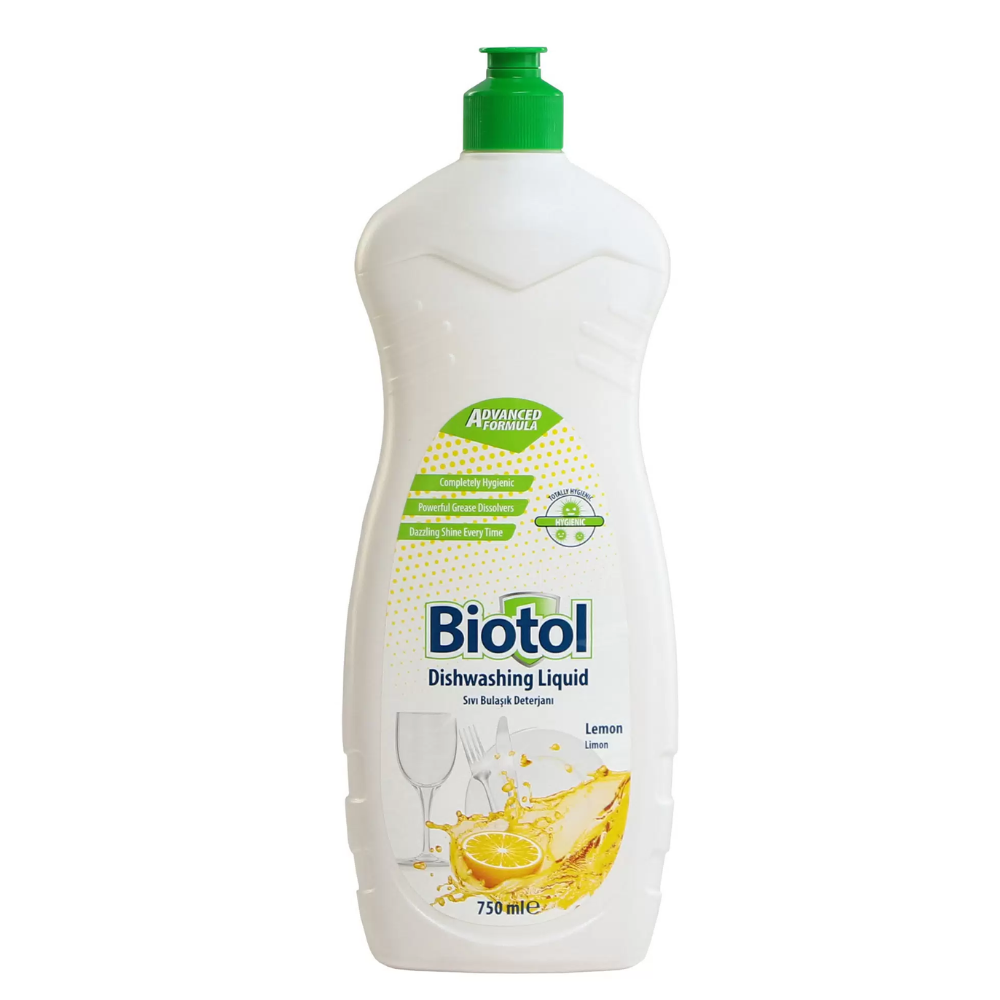 БОНУС Средство для мытья посуды Biotol Lemon 750 мл
