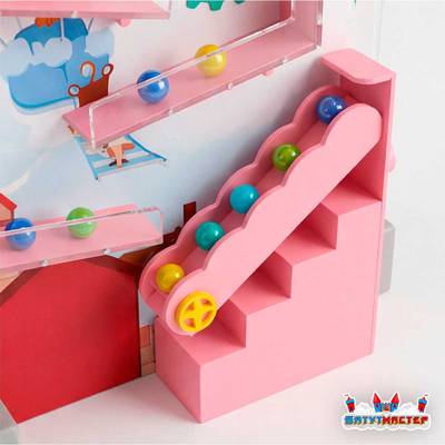 Интерактивная стена «Городок чудес», 1,2×1,2×1,8 м