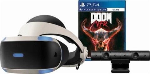 Sony PlayStation VR ( Playstation Camera + DOOM Bundle)– шлем виртуальной реальности