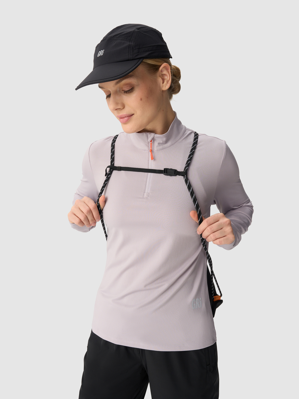 Сумка-мешок GRI х Казанский марафон чёрная