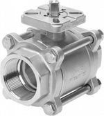 Шаровой кран Festo VZBA-2-GG-63-T-22-F0507-V4V4T Ру63 Ду50 (PN63 DN50)