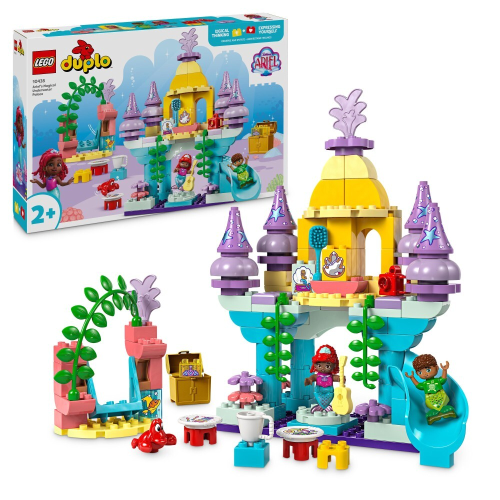 LEGO DUPLO Disney - Волшебный подводный дворец Ариэльки 10435 / артикул   10435  / GTIN 5702017583990
