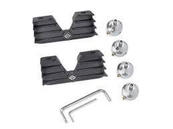 61400176 Комплект накладок на свечные колодцы, Чёрный.