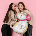 Фольгированный шар-фигура «Крыска », 89 см