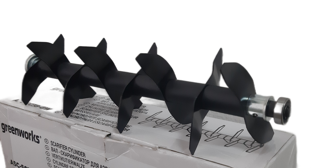 Вал - скарификатор для Аэратора-скарификатора 2517607 Greenworks 40V