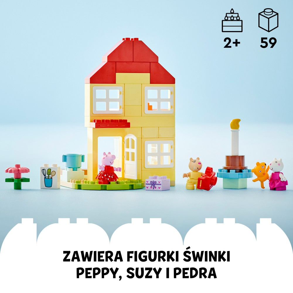 Конструктор LEGO DUPLO Peppa Pig 1739 10433 День рождения у Пеппы — фото 8