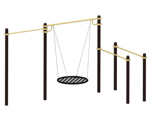 Турник, брусья, качели «гнездо» YSK113