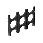 Держатель расстояния (кластер) для двустенных труб с фиксацией, д.110мм,тройной