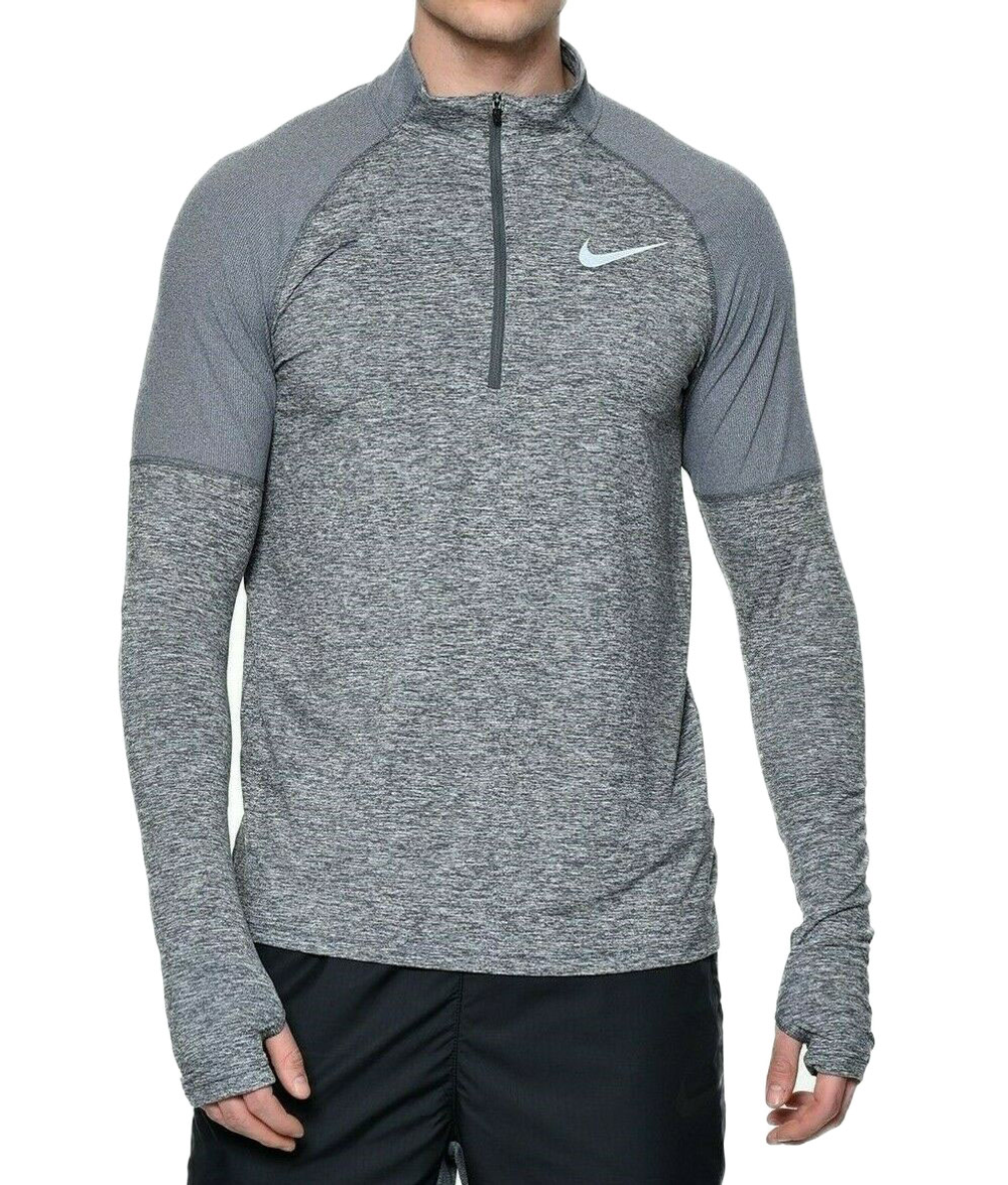 CD8273-021 Лонгслив Nike Men's Dri-Fit Element Half Zip Running Top