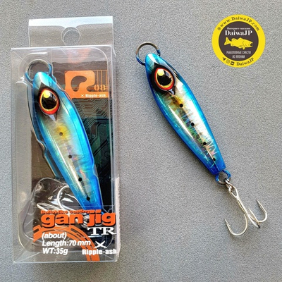 Пилькер TSURUGIYA GAN JIG 35g Blue Silver
