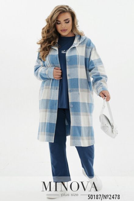 Костюм 2478-джинс Minova Фото 2