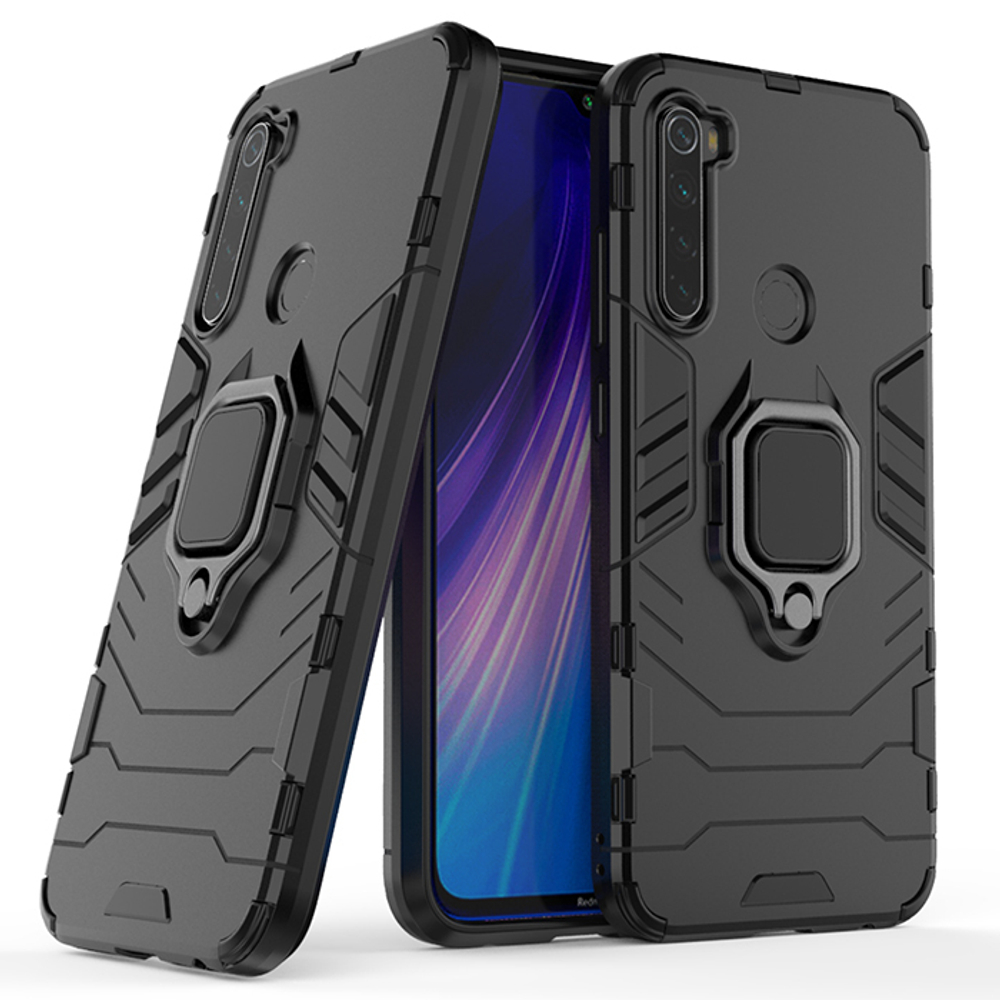 Противоударный чехол с кольцом Panther Case для Xiaomi Redmi Note 8