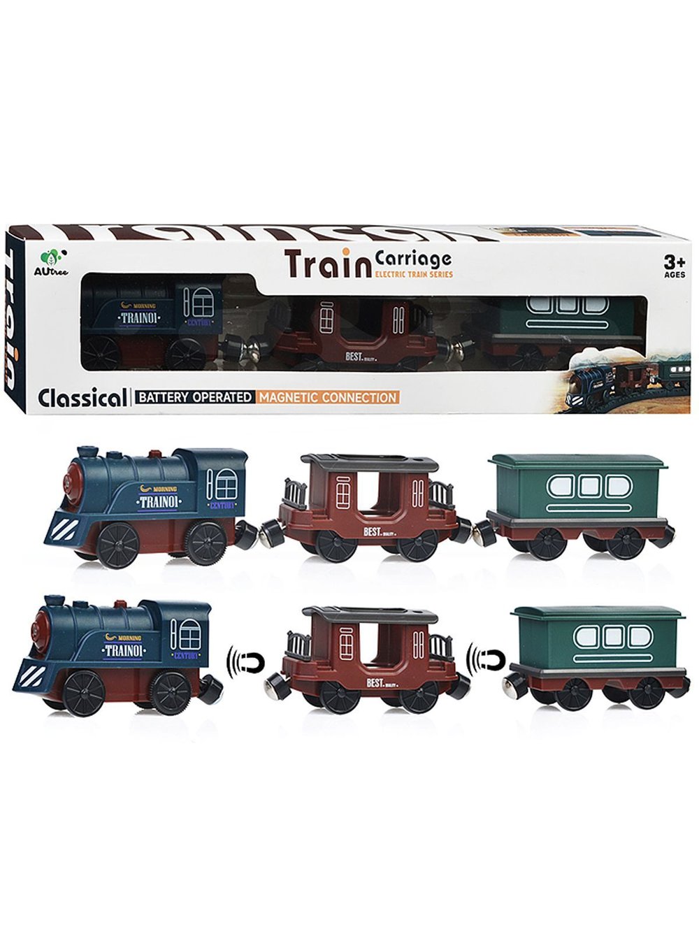 Игровой набор Поезд Железнодорожный (AU8882)