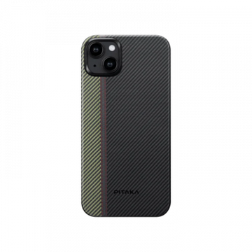 Чехол Pitaka Fusion Weaving MagEZ Case 4 для iPhone 15 (6.1"), Overture, кевлар (арамид)