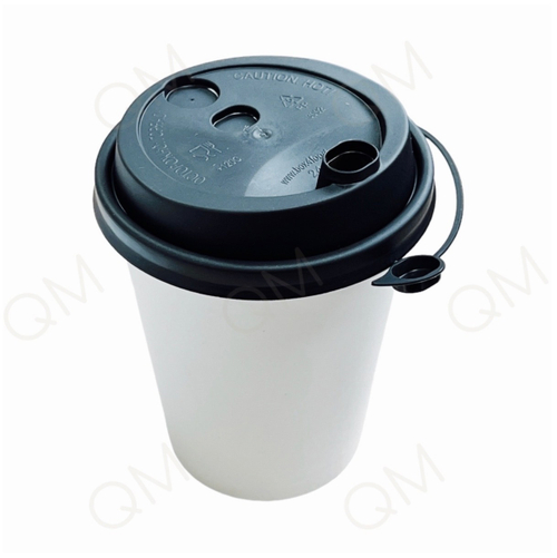 Крышка 90 мм с клапаном "Покров полимер" (чёрная) (50шт/упак)