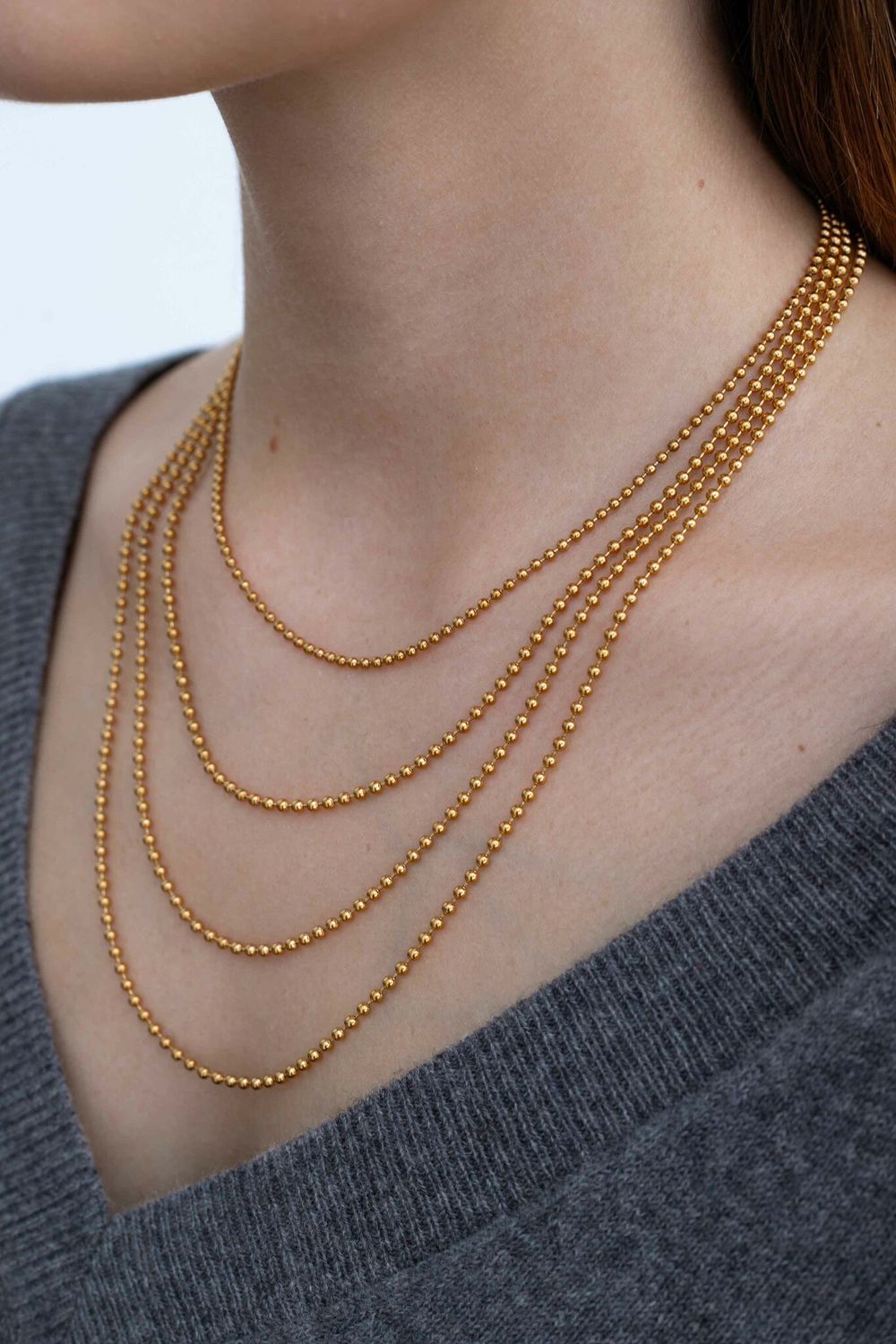 Цепь Perlina ( Gold tone )