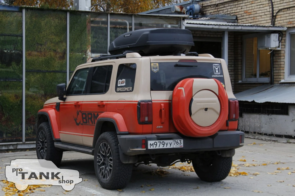 Накладки на расширители арок BRM для TANK 300 2021-2024г. (Чарский Оранж Orange (2Y))