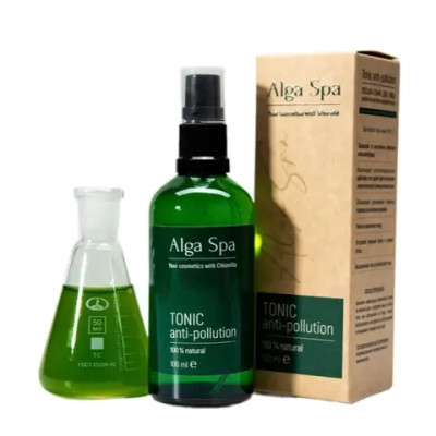 Лосьон-тоник Alga Spa для лица защита от факторов внешней среды «Tonic anti-pollution» (pH 7), 100мл
