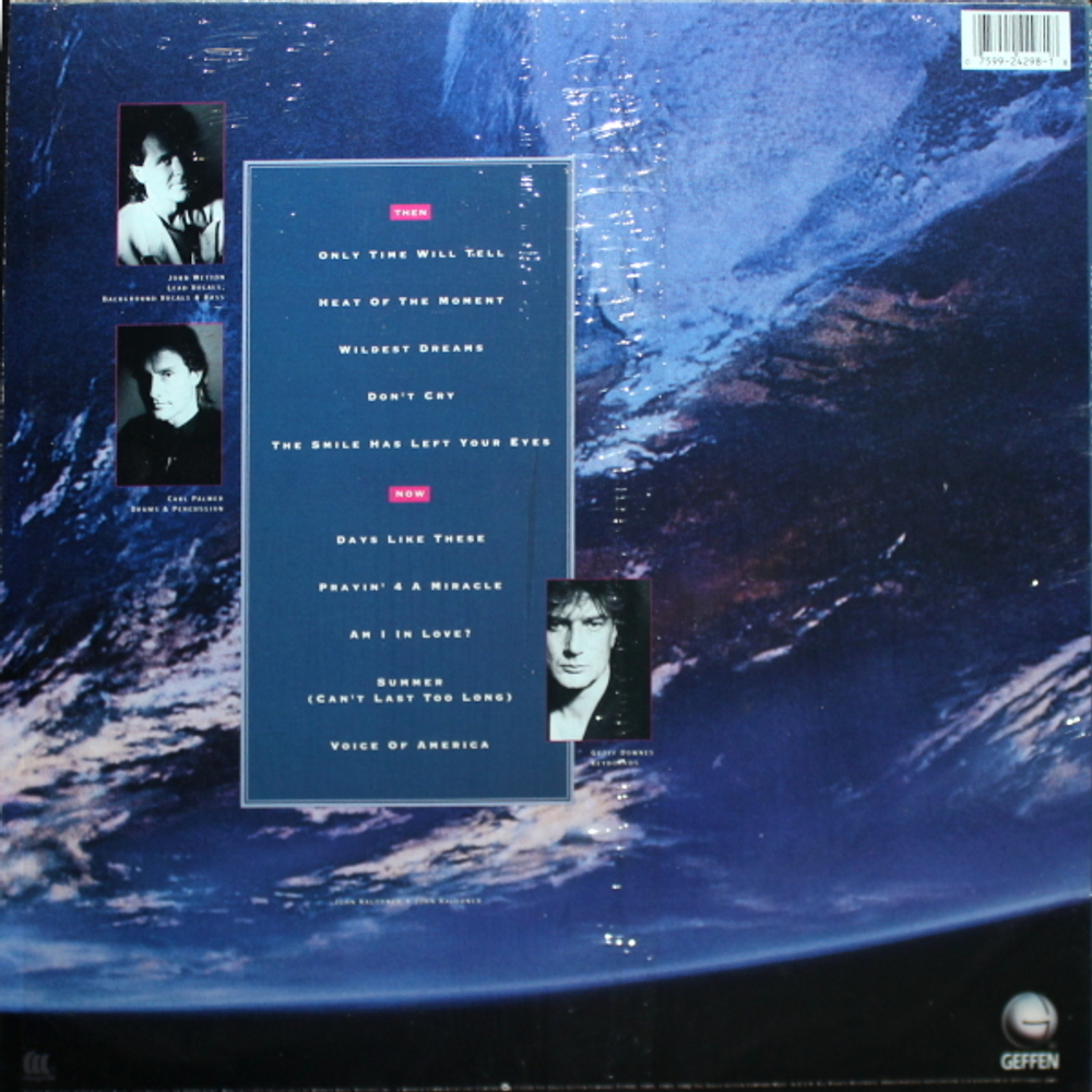 Asia / Then & Now (LP)