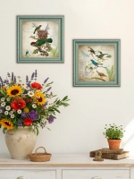 Картина на стену интерьерная на холсте 25*25 см