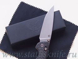 Нож Широгоров Табарган 100NS S35VN CF 3D карбонфотография - 9