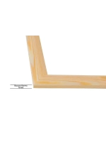 Деревянная рама 30x50 для картин на подрамнике сеч. 30x15
