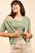 Qadın üçün toxunma jaket və bluz dəsti 10101032