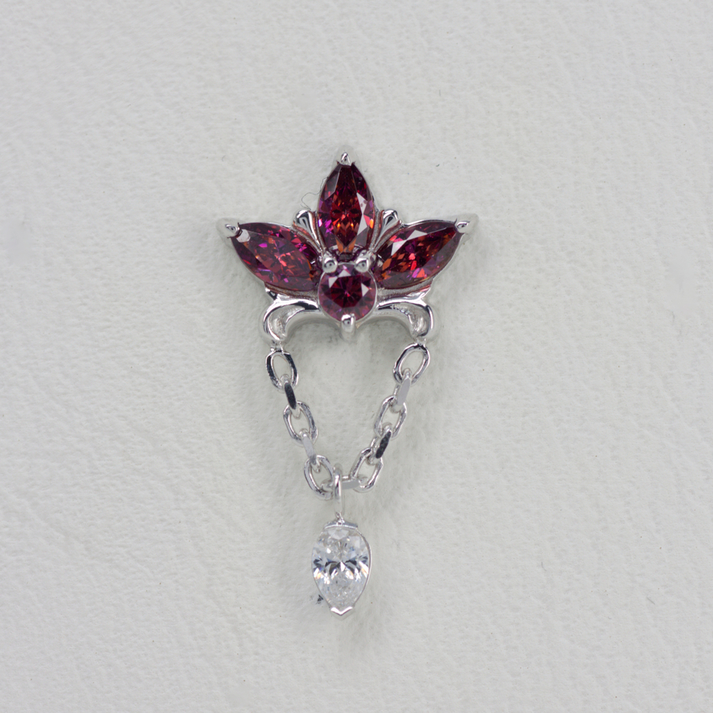 Honey Lily tops with colored gems