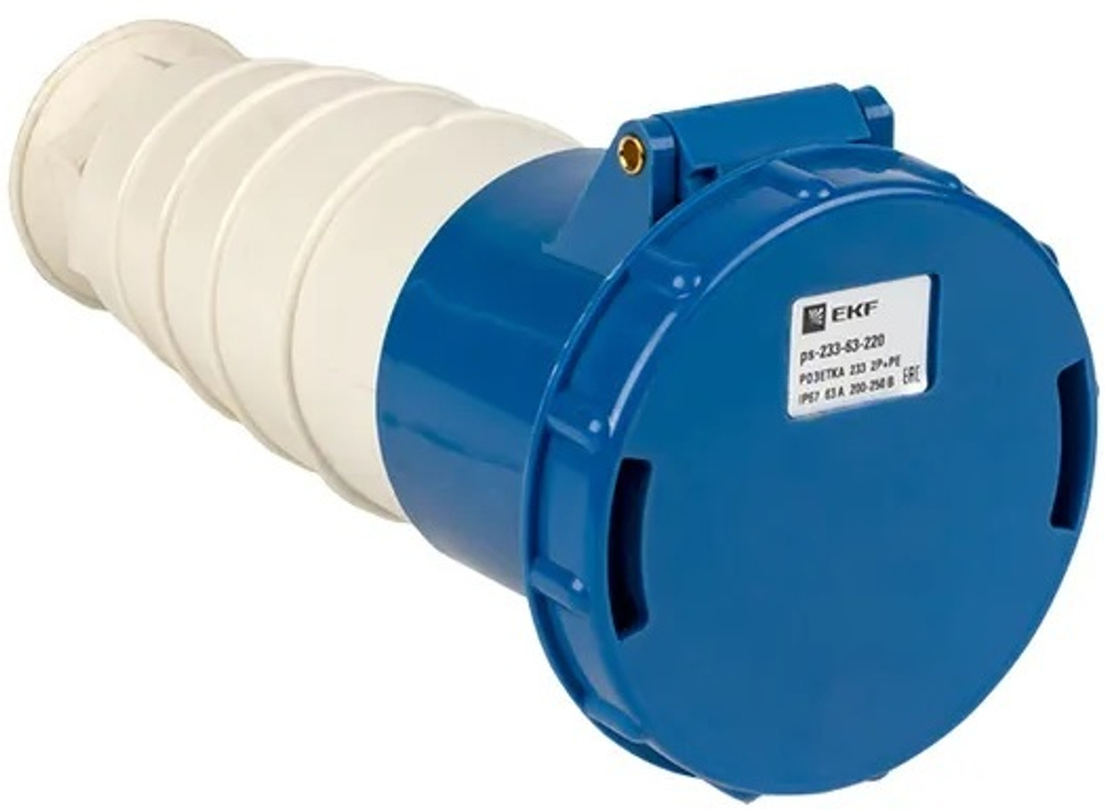 Розетка переносная EKF ps-233-63-220