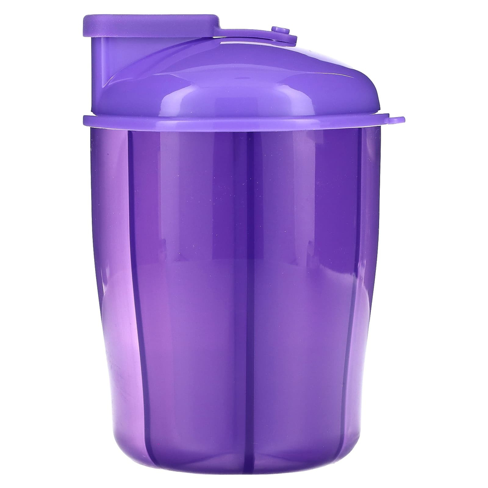 Ezy Dose, Витаминный органайзер с этикетками, фиолетовый, 1 шт.