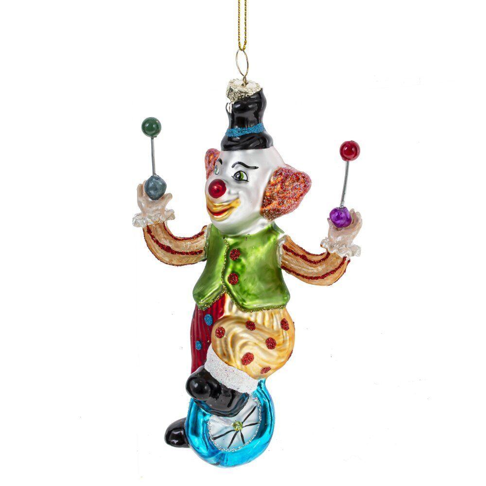 GAEM Украшение новогоднее "Клоун", L9,5 W5 H15,5 см