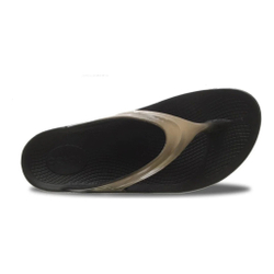 Женские теннисные кроссовки OOFOS Oolala Recovery Shoes - Black, Beige