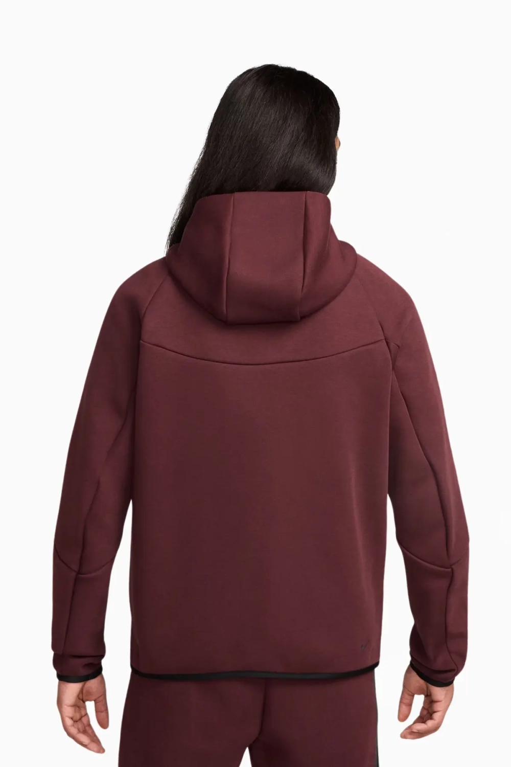 Кофта Nike Sportswear Tech Fleece Windrunner - бордовый