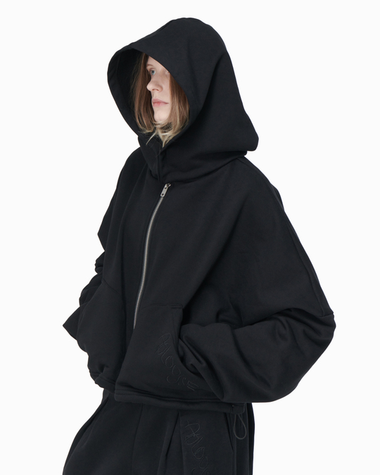 ZIP HOODIE BLACK