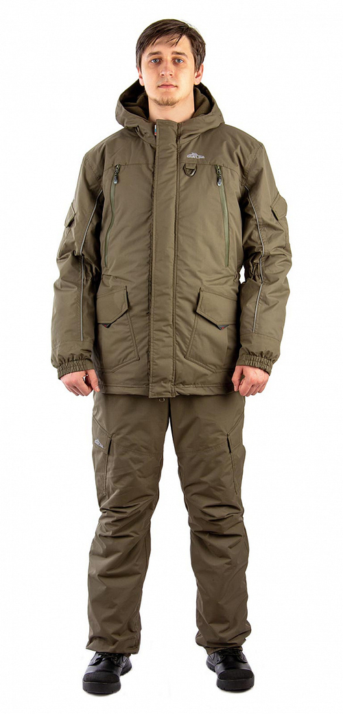 Костюм Скат Осень 2020 (-15) (нейлон, хаки) GRAYLING Novatex
