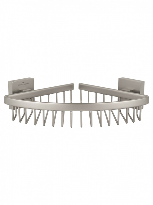 Полка для ванной угловая WONZON & WOGHAND POLO, Брашированный никель (WW-8944-BN)