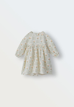 Платье из муслина (цветочек в клетке)