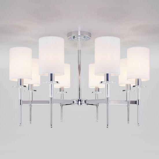 60132/8 / потолочный светильник / хром