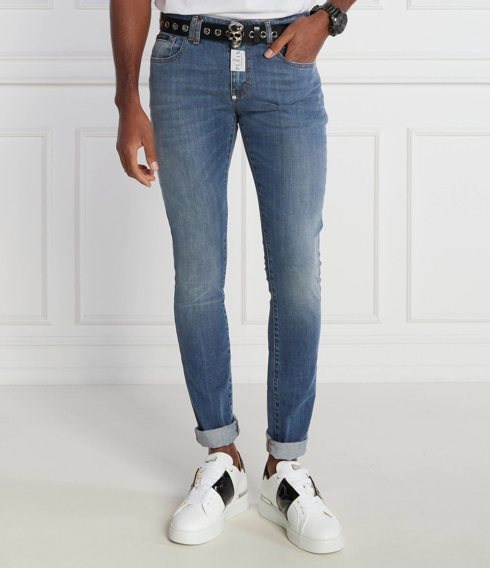 Джинсы Denim Trousers Philipp Plein - голубой(MDT3554 PDE004N)