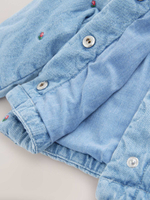 Куртка стеганая для девочки Next E25-109, Синий