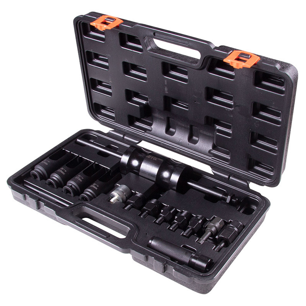 AFFIX (AF10351014C) Набор съемников дизельных форсунок, кейс, 14 предметов