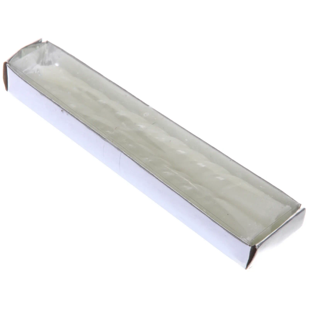 Свечи витые «Нежность» 2шт 15 см, цвет белый