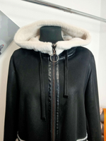 Дублёнка демисезонная, лёгкая двухсторонняя.Турция.Размер-50