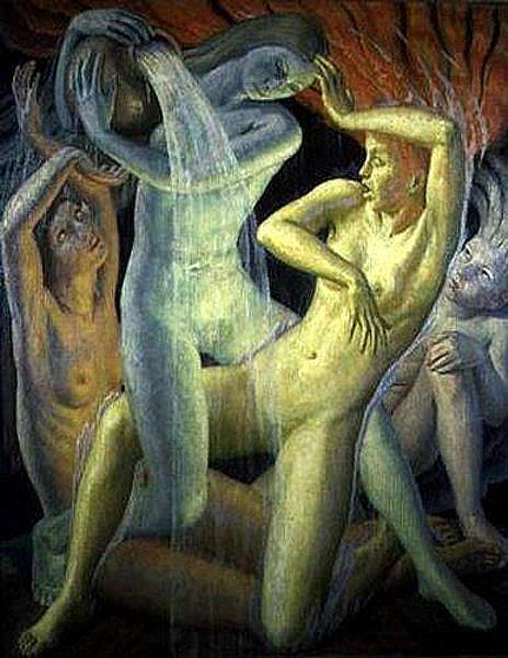 Ernest Procter (1886-1935) - эротическое искусство британского художника Эрнеста Проктера