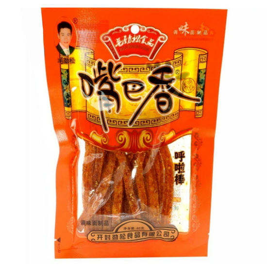 Снэк пшеничный Maojinsong Foods острый со вкусом курицы, 82гр.(Китай)