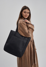 сумка шоппер черный текстура